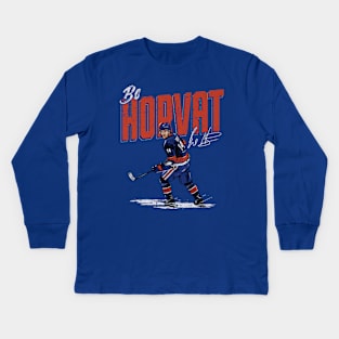 Bo Horvat New York I Chisel Kids Long Sleeve T-Shirt